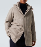 Zegna Technical wool down jacket