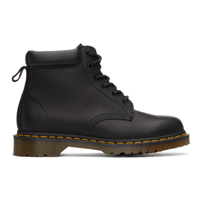 Dr. Black Greasy 939 Ben Lace-Up Boots Dr. Martens