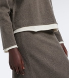 Arch4 Finley layered cashmere sweater