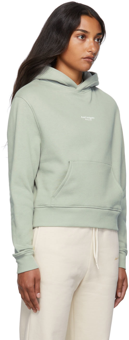 Axel Arigato Monogram Hoodie College Green at