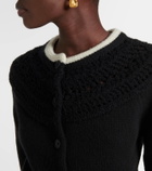 Xu Zhi Wool-blend cardigan