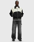 Reternity Aurélie Varsity Jacket Black/White - Mens - Bomber Jackets/College Jackets