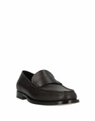 The Row Womens Loafers Dark in Brown