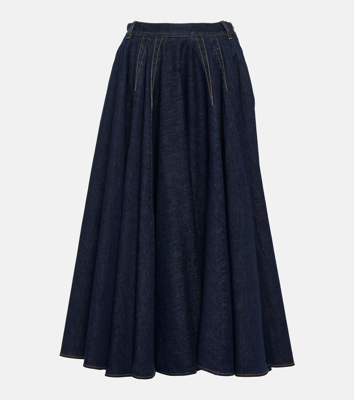 スカート Alaia midi skirt Alaïa Midi skirt with asymmetric hem and side slit | The