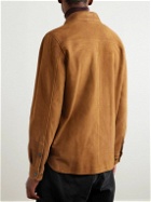 Valstar - Suede Shirt Jacket - Brown