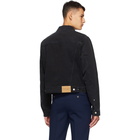 Kenzo Black Cotton Denim Jacket