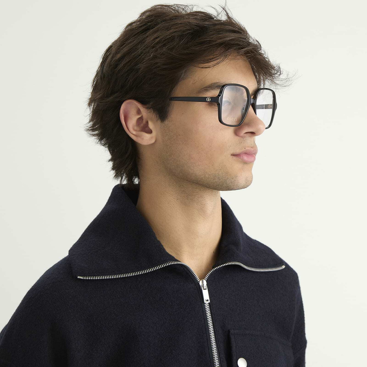 Gucci GG1994O Optical Glasses in Black/Transparent 