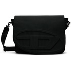 Diesel Black 1dr Messenger Bag