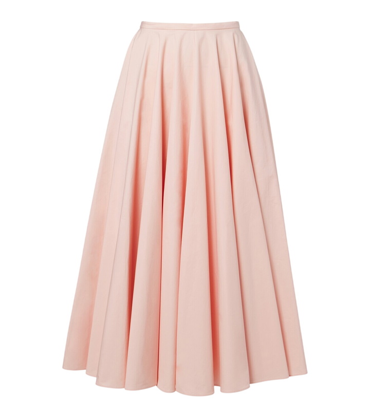 Photo: Givenchy Cotton midi skirt