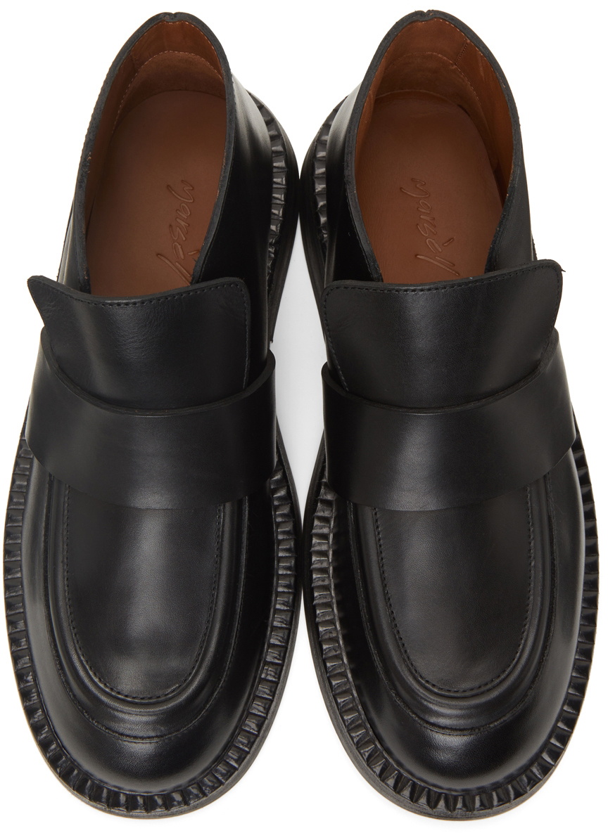 Marsèll Black Mocasso Loafers