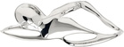 Tory Burch Silver Swimmer Brooch