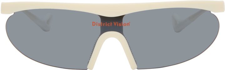 Photo: District Vision Beige Koharu Eclipse Sunglasses