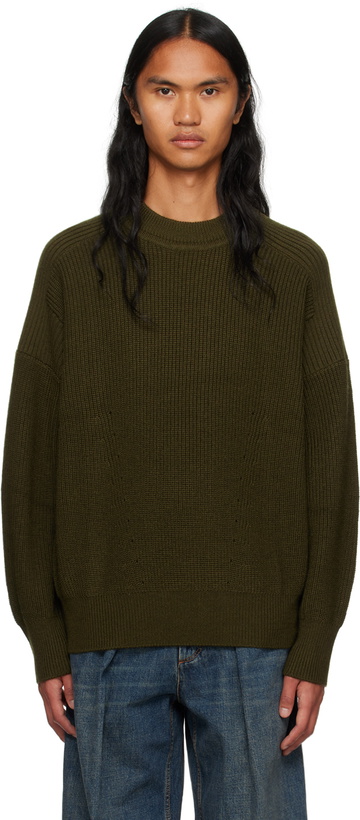 Photo: Isabel Marant Khaki Barry Crewneck