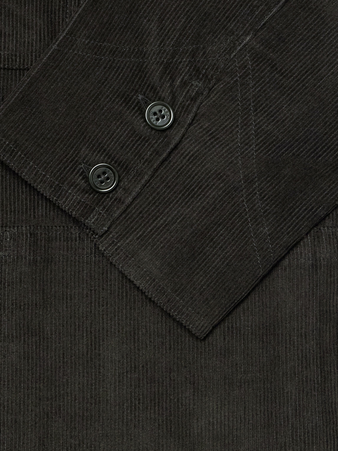 Kardo - Somesh Cotton-Corduroy Suit Jacket - Green
