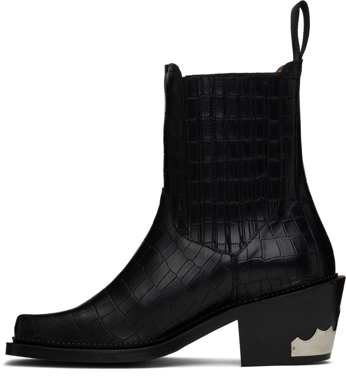 Toga Virilis SSENSE Exclusive Black Chelsea Boots