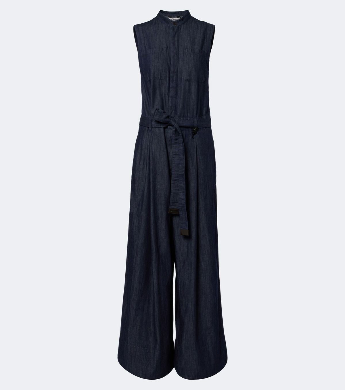 'S Max Mara Wide-leg denim jumpsuit
