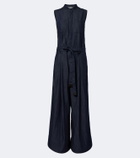 'S Max Mara Wide-leg denim jumpsuit