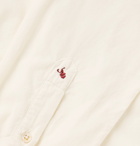 Incotex - Ween Slim-Fit Cutaway-Collar Cotton-Corduroy Shirt - Men - Cream