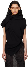 ISSEY MIYAKE Black Knot T-Shirt