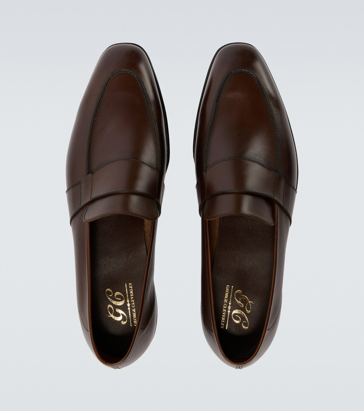George Cleverley Owen leather loafers