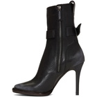 Haider Ackermann Black Varo Buckle Boots