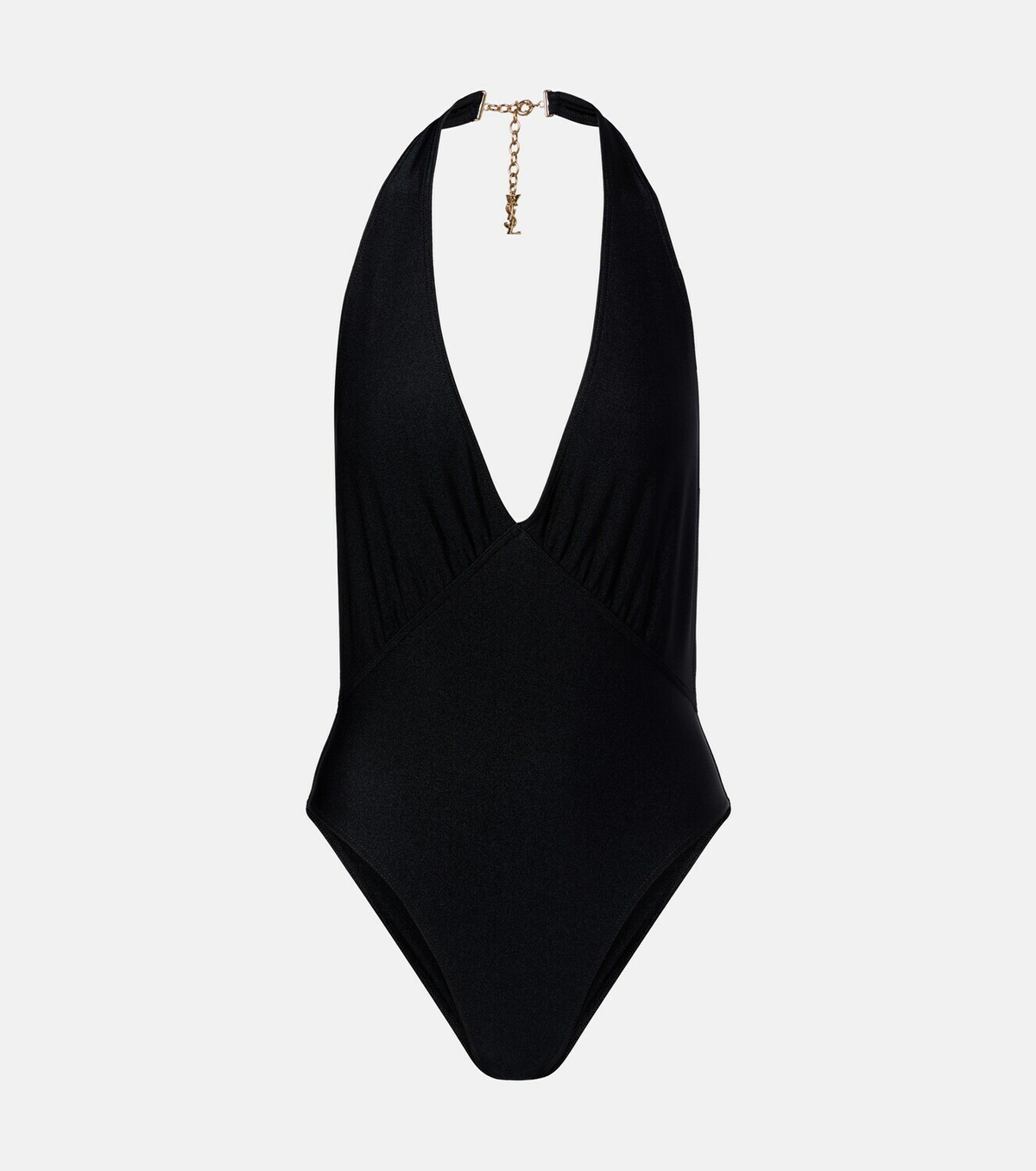 Saint Laurent Cassandre halterneck swimsuit