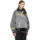 Givenchy Grey Tech Pullover Jacket