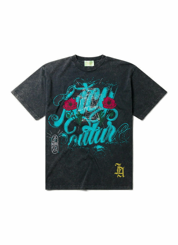 Photo: Aries x Juicy Couture - Juicy Loaded T-Shirt in Black