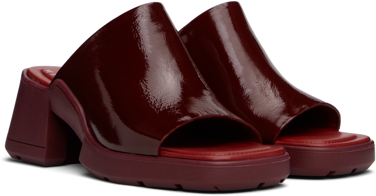 Miista Burgundy Clarin Mules