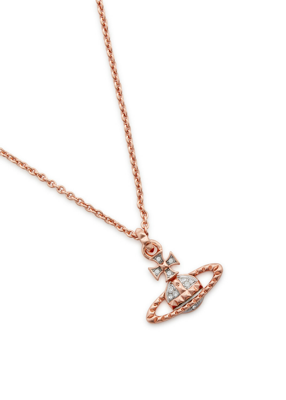 Vivienne Westwood Mayfair Bas Relief Embellished orb Necklace