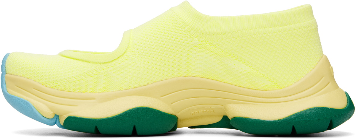 HOMME PLISSÉ ISSEY MIYAKE Yellow CAMPER Edition Karst Finch Sneakers