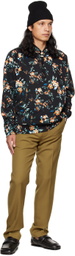 Erdem Black Floral Christian Hoodie