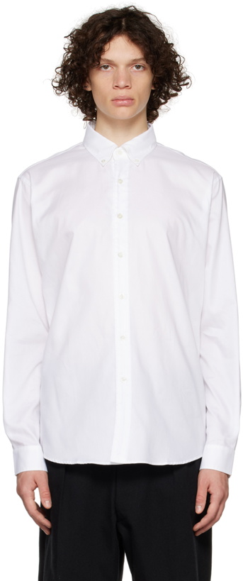 Photo: Maison Margiela White Button-Up Shirt