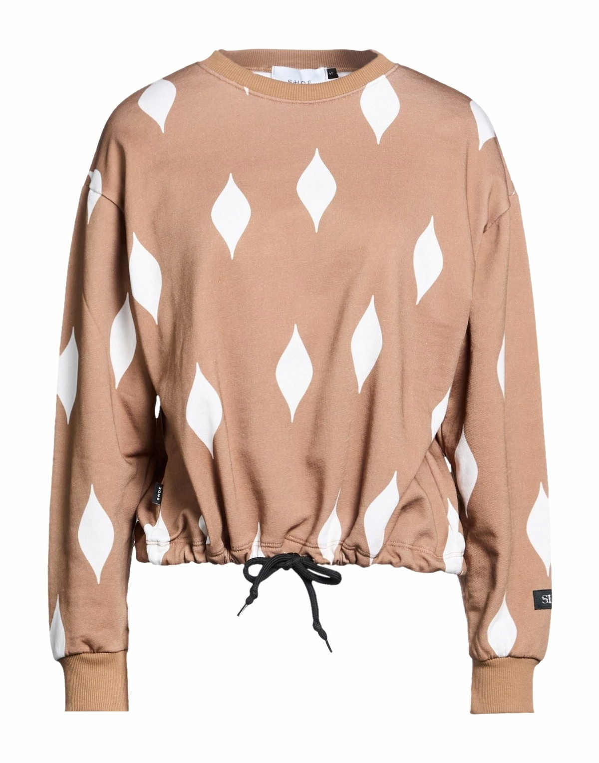 Shoe Womens Sweatshirt Camel