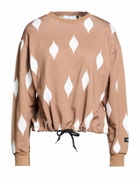 Shoe Womens Sweatshirt Camel