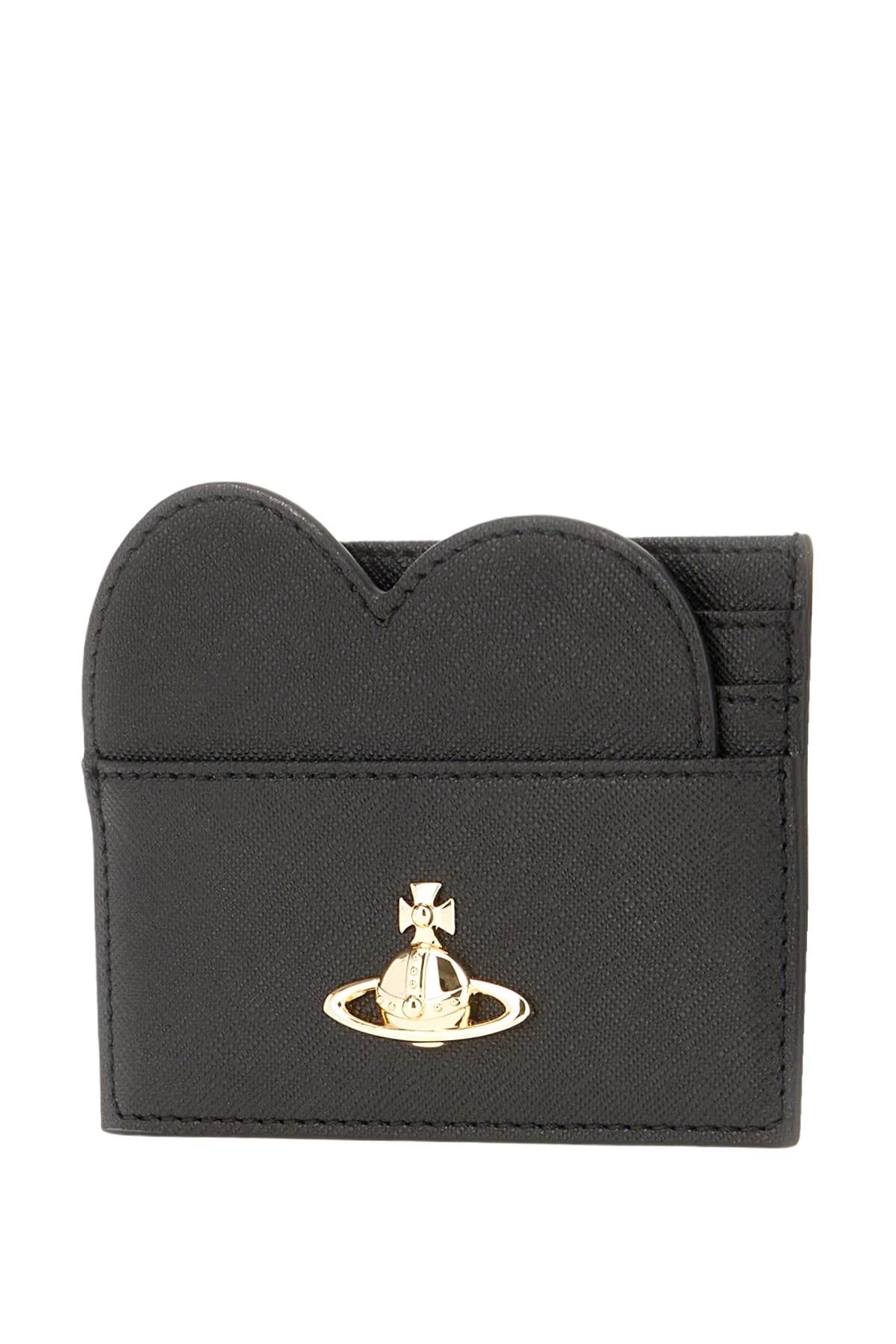 Vivienne Westwood Black Synthetic Leather Wallet