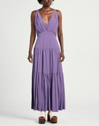Manila Grace Womens Maxi dress in Purple