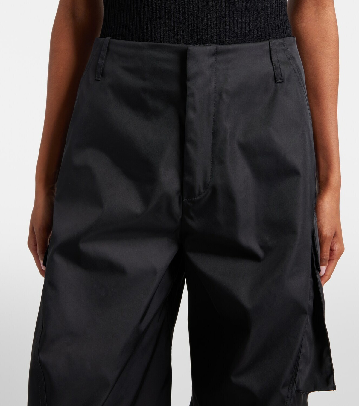 Alaïa Taffeta cargo pants