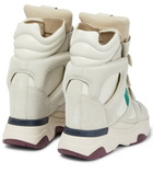Isabel Marant - Balskee leather wedge sneakers