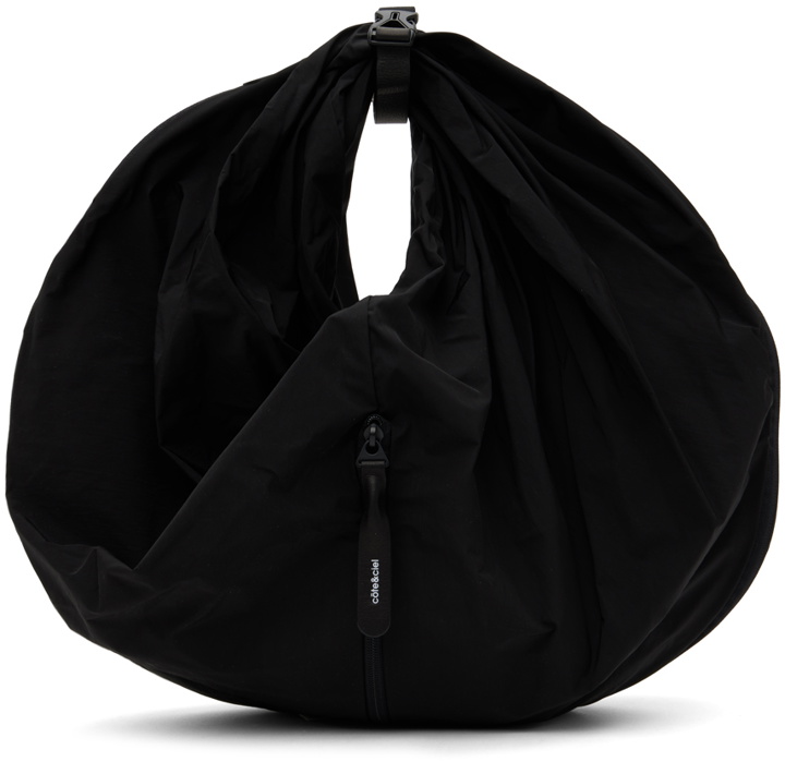 Photo: Côte&Ciel Black Large Aóos Infinity Tote Bag