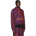 adidas Originals by Alexander Wang Purple You For E Yeah Exceed The Limit Track Pullover