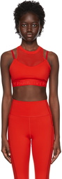 adidas x IVY PARK Red Recycled Polyester Sports Bra