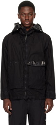 C.P. Company Black Goggle Jacket