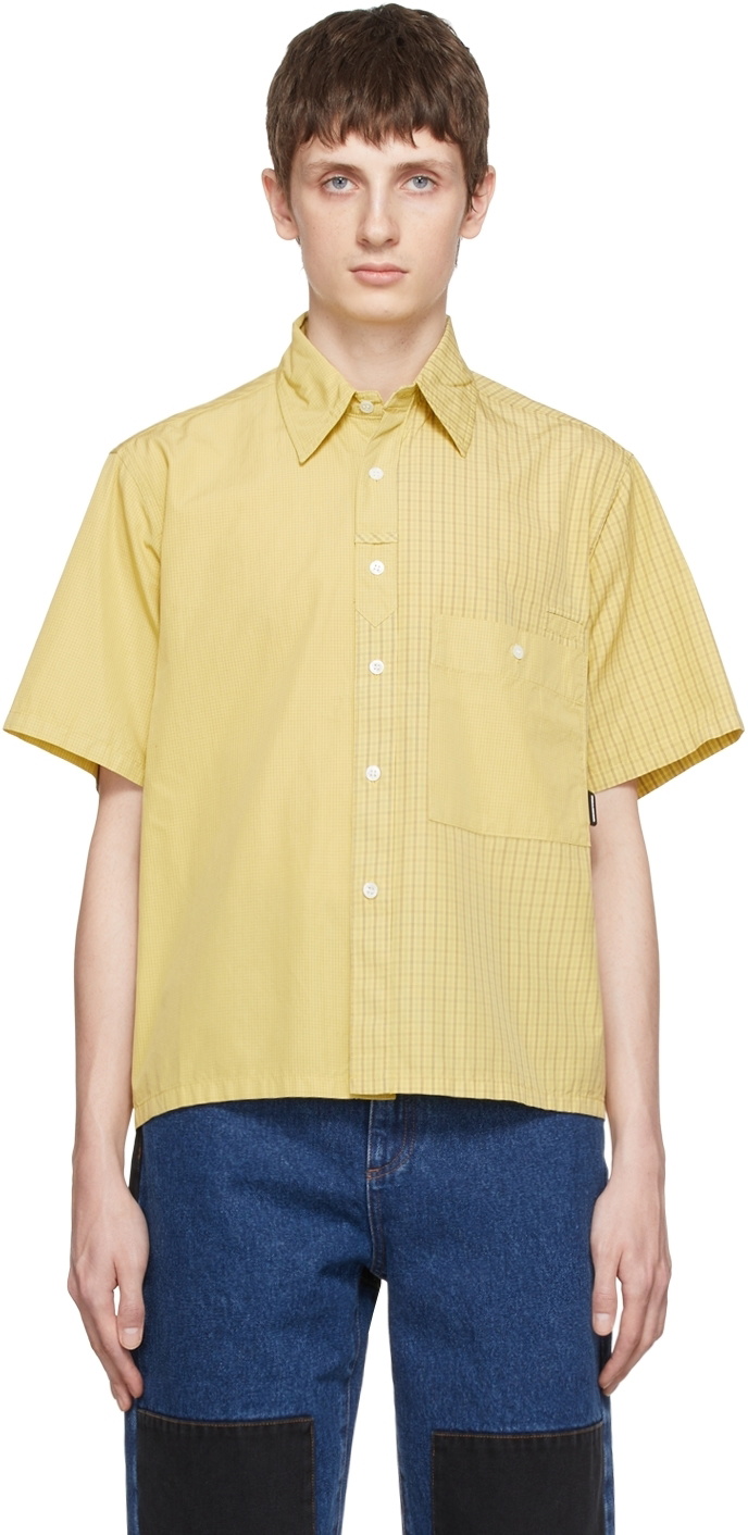 PALMER Yellow Cotton Shirt