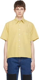 PALMER Yellow Cotton Shirt