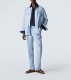 Rubinacci Linen field jacket