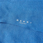 Marni Men's Logo Socks in Cobalt