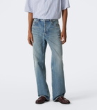 Saint Laurent Faded wide-leg jeans