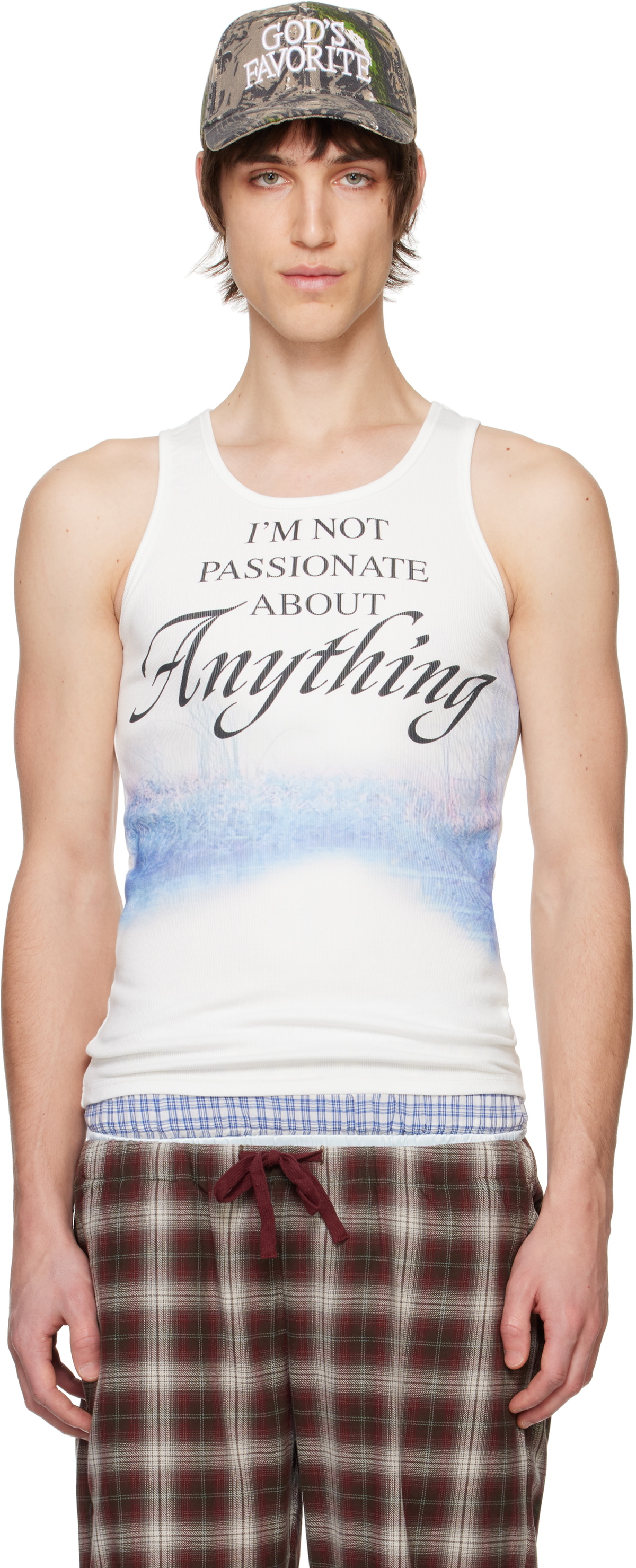 トップス Praying GOD'S FAVORITE Heart Tank Top PRAYING 'gods Favorite' Heart Tank Top in Black | Lyst