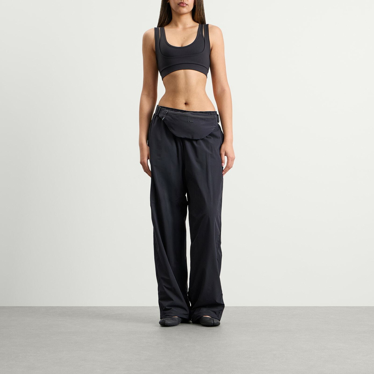 Nike Women's x SKIMS Fannypack in Obsidian 
